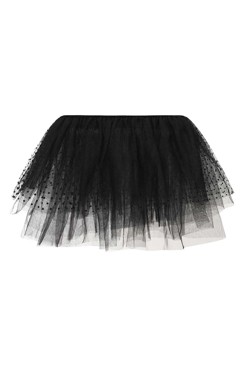 Tulle Polka Dot Mini Skirt